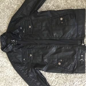 X-Ray Faux Leather Moro Jacket
